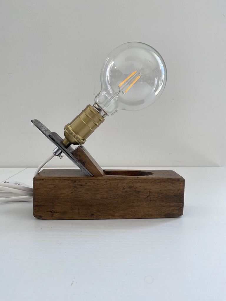 Lampe de chevet Rabot a bois – Image 6