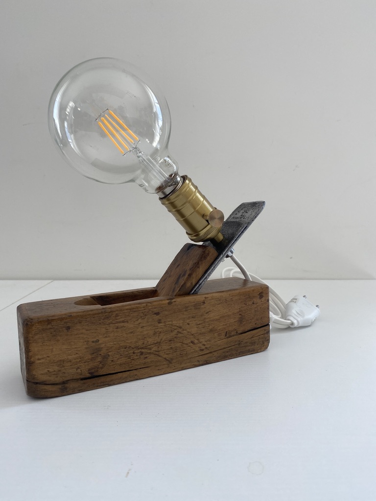 Lampe de chevet Rabot a bois – Image 8